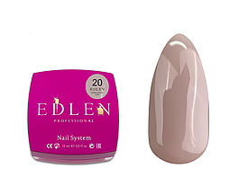 Edlen Гель для нігтів Water Acrygel Nude 020, 15 мл