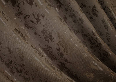 Шторна тканина льон мармур, колекція  "Pavliani AL". Колір коричневый. Код 1575ш
