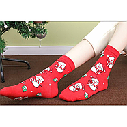Жіночі новорічні шкарпетки Caolo, фото 3