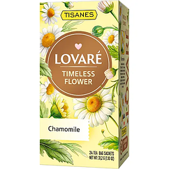 Чай без кофеїну Lovare Tisanes Timeless Flower з ромашкою 24 пакетики