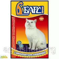 Барс Профі №3 - пісок наповнювач середній (1,2 - 2,5 мм), з лавандою, 5 кг (червоний)/наполнитель