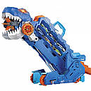 Транспортер Хот Вілс Неймовірний Ті-Рекс Hot Wheels City Ultimate Hauler Transformers HNG50, фото 3