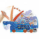 Транспортер Хот Вілс Неймовірний Ті-Рекс Hot Wheels City Ultimate Hauler Transformers HNG50, фото 6