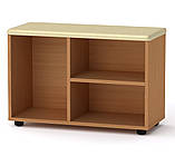 Тумба під взуття ТО-18 Ательє світлий Компаніт (70х30х46,5 см), фото 6