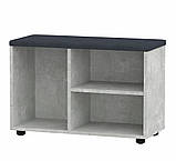 Тумба під взуття ТО-18 Венге темний Компаніт (70х30х46,5 см), фото 8