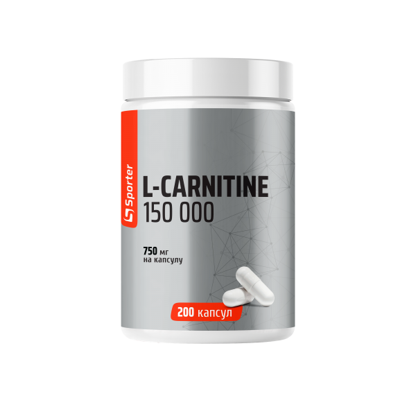 Sporter L-carnitine 150.000 200 caps, фото 1