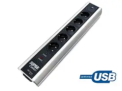 Мережевий блок Supra MAINS BLOCK MD05-EU/SP USB-A/C