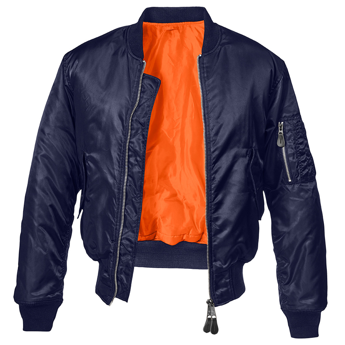 Куртка Brandit MA1 DARK NAVY XL Синя (3149.168-XL)