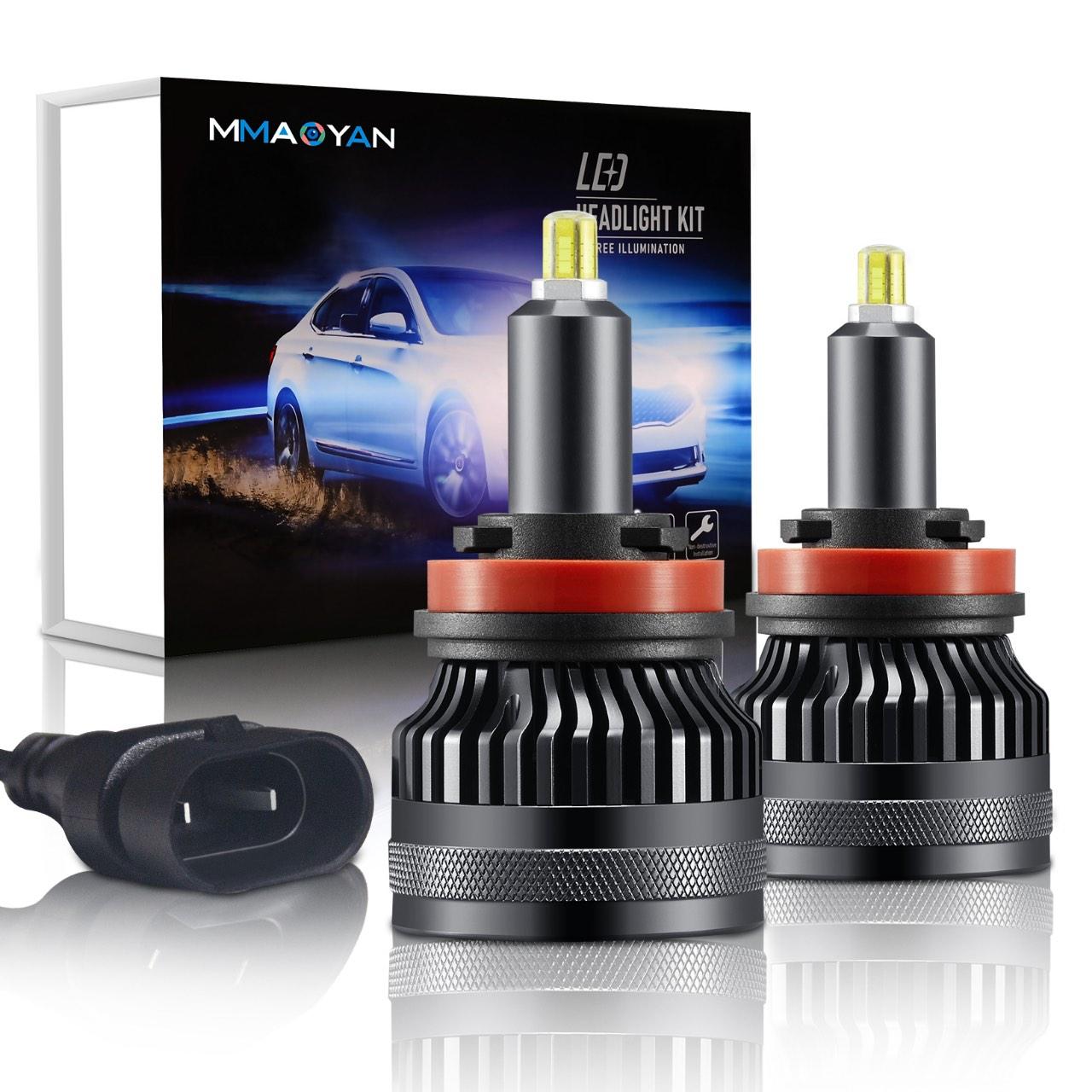 Корейські S7 Plus H11 H8 H9 H16JP 360 Canbus автолампи 100W 16000LM 12V Ідеально для оптики з лінзою!