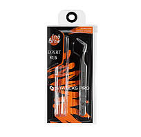 Staleks Pro Expert 41 Type 6 - професійний пінцет (L-подібний, 75°) для вій з нержавіючої сталі