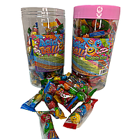 Жувальна гумка ACID BALL  48 шт/уп / у формі кульок з різними фруктовими смаками, в індивідуальній упаковці.