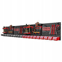 Перфорована панель для інструментів 230х39см 20 контейнерів, Kistenberg