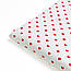 Фланель "Червоні сердечка в шаховому порядку", ширина 240 см, фото 6