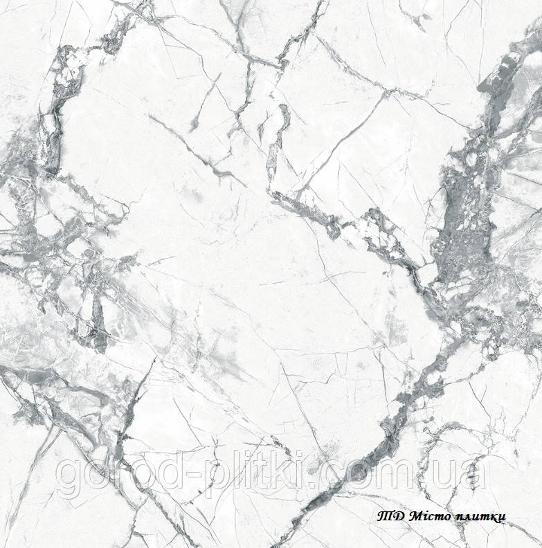 ІнтерГрес Статуаріо сірий світлий 6060 209 071/L - керамограніт 60*60 см, фото 1