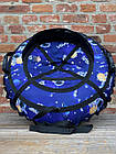 Тюбінг NASA  зі спинкою синій 80 см, фото 3