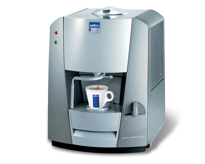 Кавомашина капсульна Lavazza LB 1001 Б/У срібляста стандарт капсул Lavazza Blue