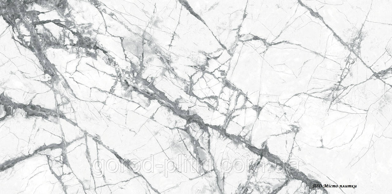 ІнтерГрес Statuario плитка підлога сірий світлий 12060 209 071/G - керамограніт 60*120 см, фото 1