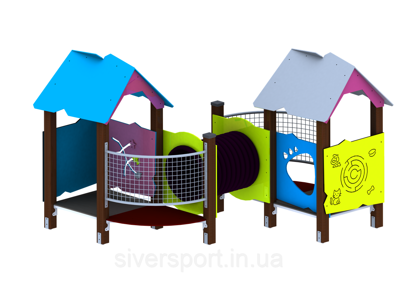 Ігровий комплекс (виготовлений з HDPE пластику) SiverSport VP-0103, фото 1