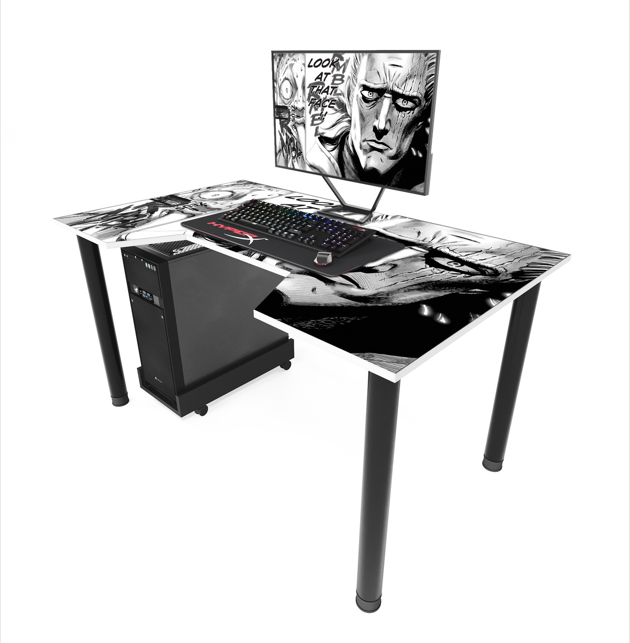 Геймерський стіл-постер ZEUS-Game "Look"