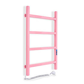 Рушникосушка Nordic 500х800 Pink Digital, ліва, рожева, з таймером