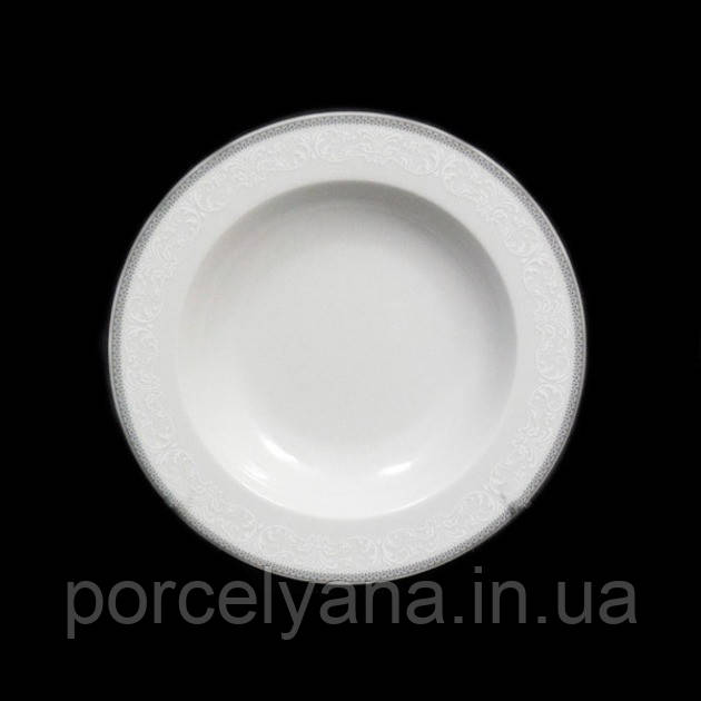 Набір глибоких тарілок 6 шт. 23 см Opal сірий (Thun) 8034800, фото 1