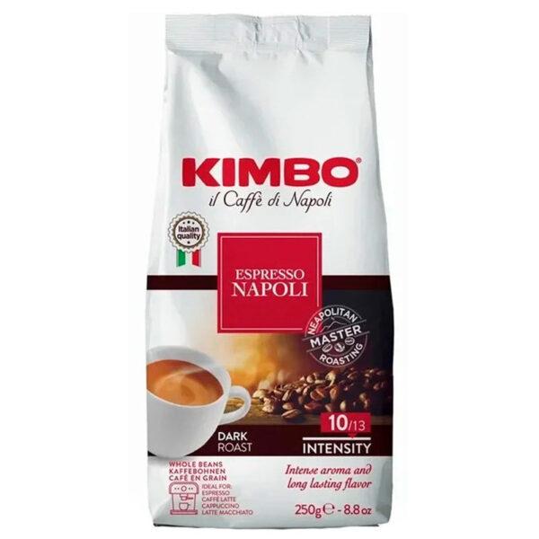 Кава в зернах KIMBO ESPRESSO NAPOLI 250гр Італія Кімбо NAPOLETANO
