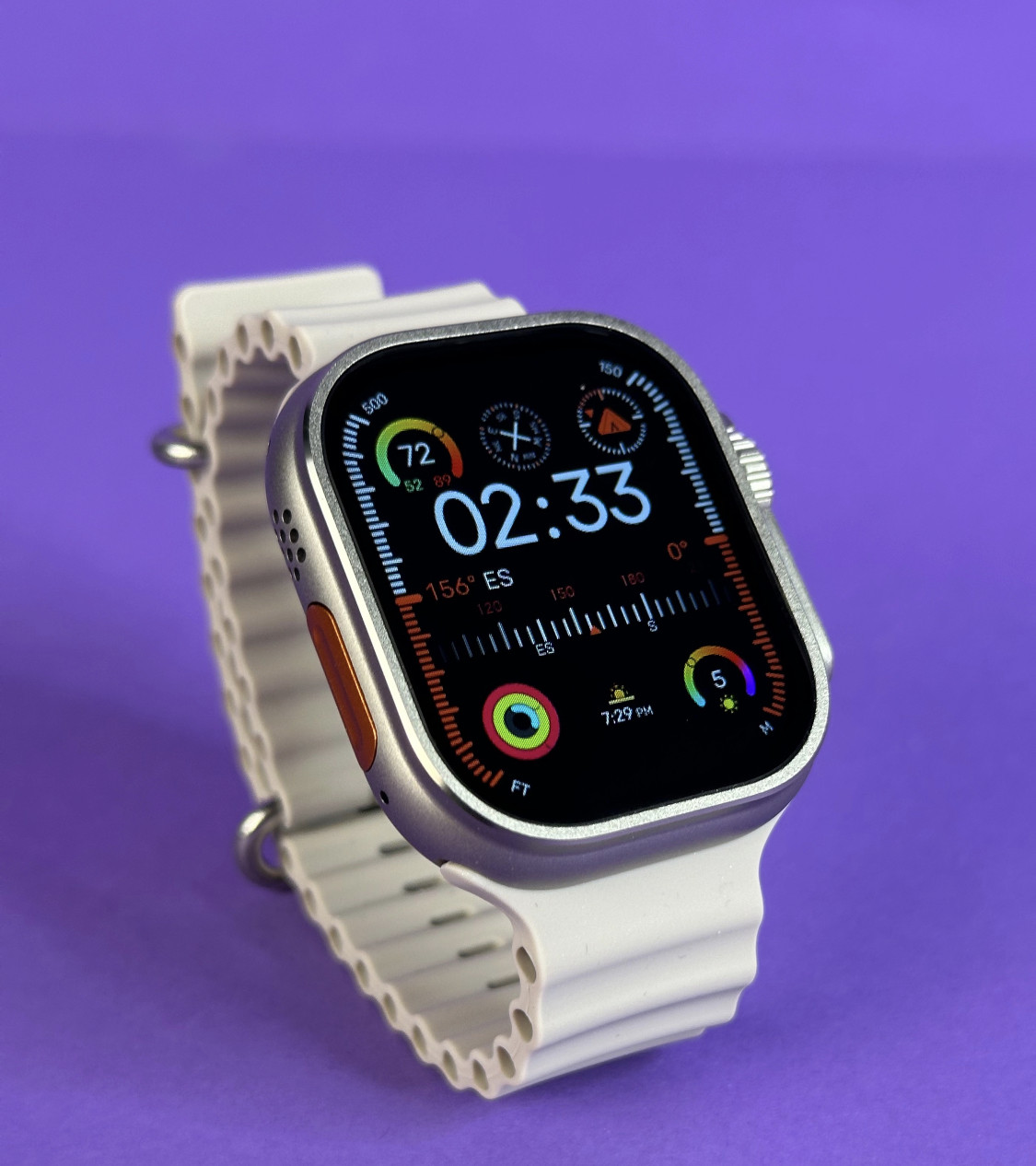 Смарт годинник Watch Ultra 2026 White алюмінієвий корпус + вологозахист