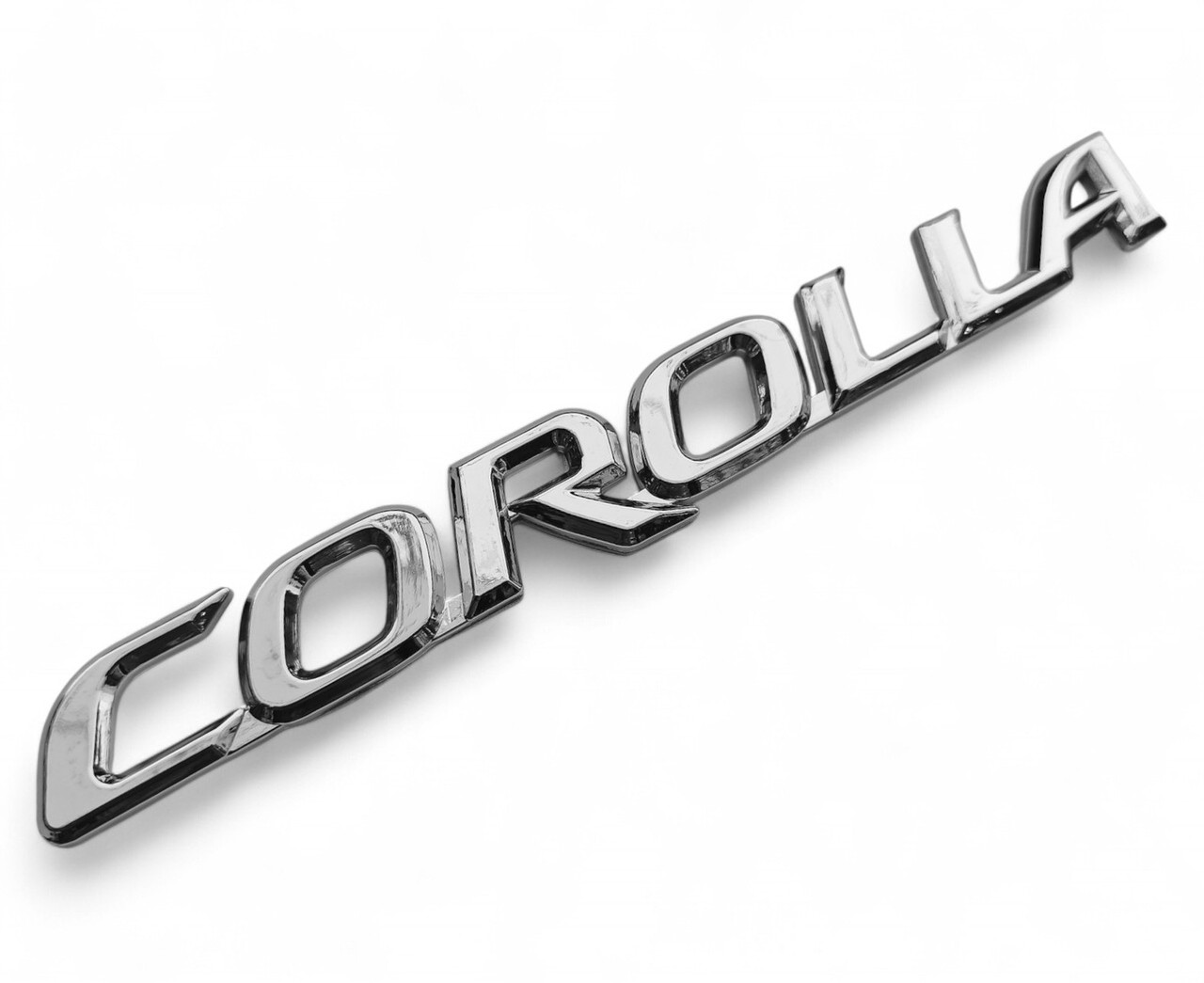 Емблема напис COROLLA для Toyota хром 177х22 мм (на скотчі) 7544202300, фото 1