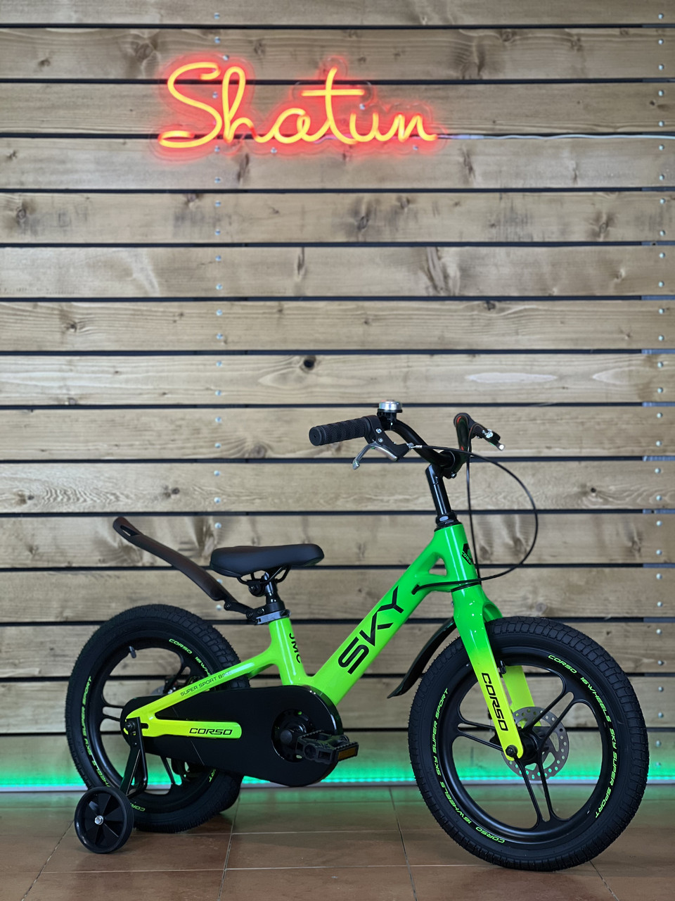 Дитячий велосипед 16" Corso Sky SK-16844 на зріст 100-115 см