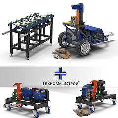 Дровоколи та обладнання для обробки деревини