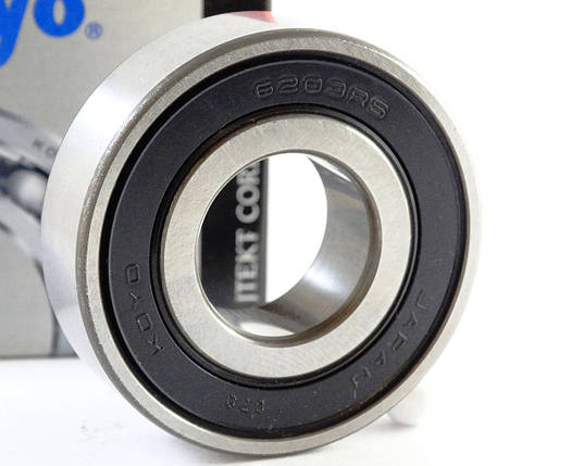 Підшипники для пральної машини Ariston (6203-6204, сальник 25*47/64*7/10, мастило 2 мл) Koyo Япония, фото 2