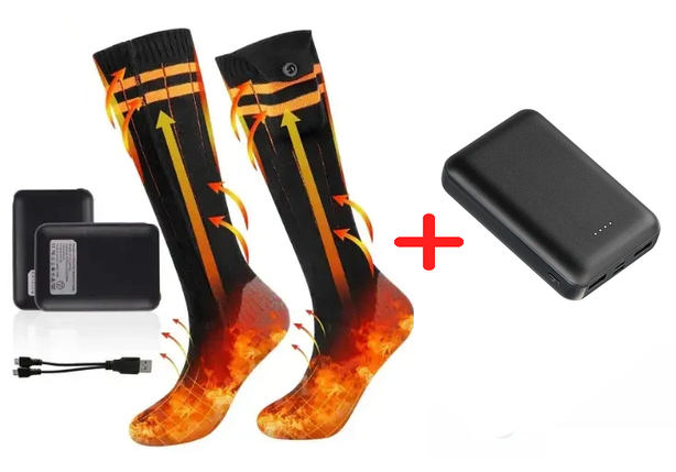 Promo:Термошкарпетки з підігрівом "EO Turbo 3D 5000", "Powerbank GIFV-T69 Compact" 10K mAh, фото 1