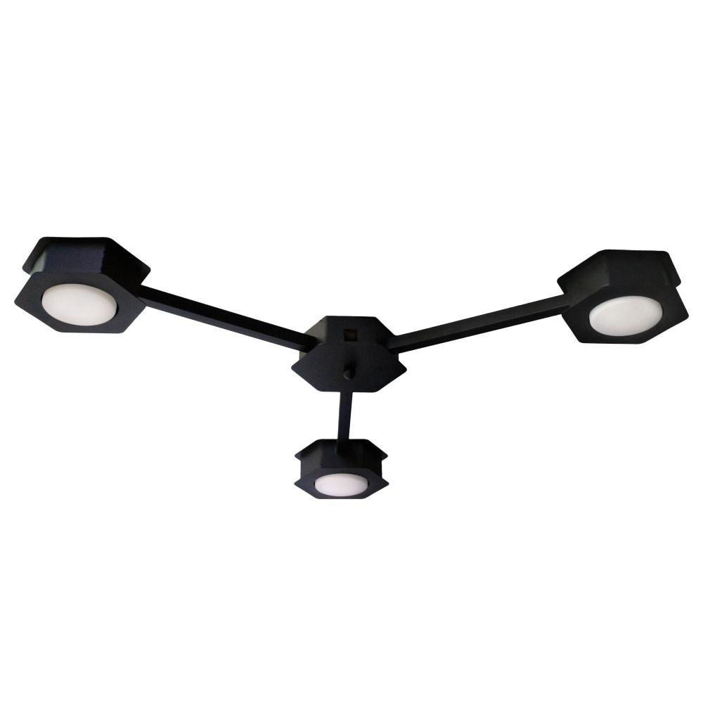Люстра MSK Electric Space під лампи GX53 NL 13040-3 BK