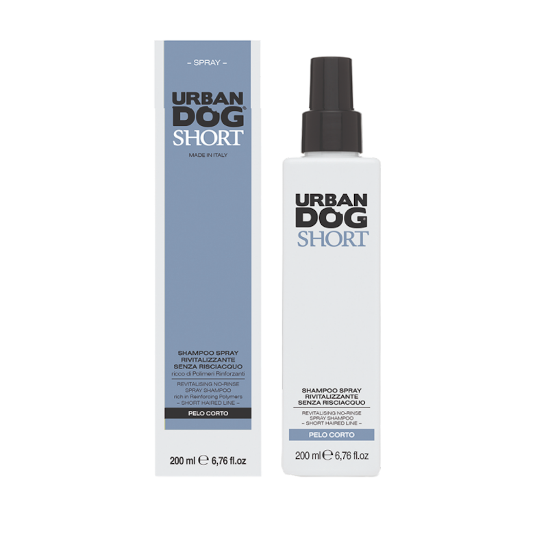 Відновлюючий незмивний шампунь-спрей Urban Dog  Spray Shampoo Short, 200 мл (61024)