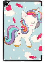 Шкіряний чохол-книжка Crazy Horse для Realme Pad 10.4" / pony, фото 2