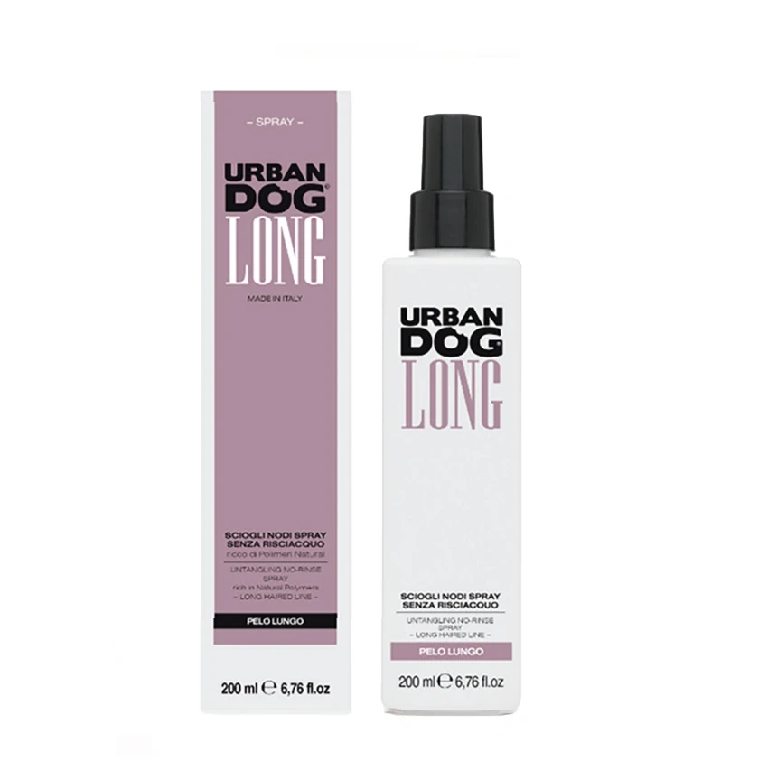 Спрей-шампунь для розплутування вузлів без змивання Urban Dog Scioglinodi Spray Long, 200 мл (62021)