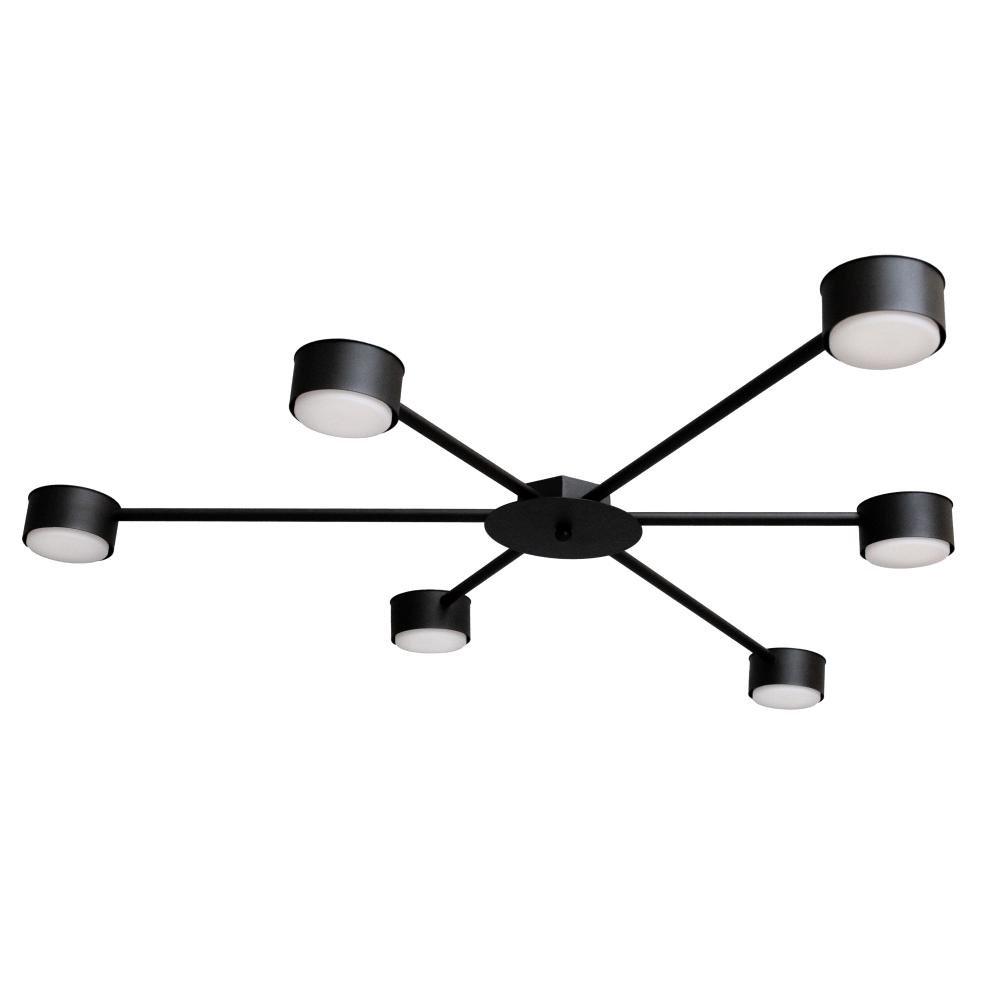 Люстра MSK Electric Copter під лампи GX53 NL 8040-6 BK