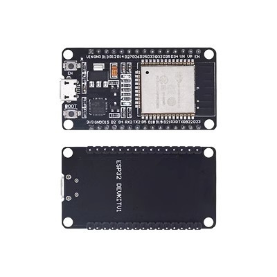 Модуль, плата розробника ESP32-WROOM-32 WiFi+Bluetooth 30pin, вбудований модуль CH9102, 2.4 ГГц, micro-USB