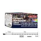 Електрогірлянда Yes! Fun Діамант 8 мм 80 LED, різнокольорова, 8 м, 8 режимів миготіння, фото 5