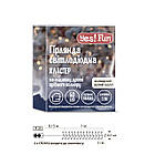 Електрогірлянда Yes! Fun Кластер на мідному дроті 50 LED хол-біла 1 м статична батарейки, фото 4