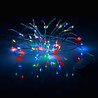 Електрогірлянда Yes! Fun Нитка на мідному дроті 40 LED різнокольор 4 м статич батарейки, фото 2