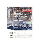 Електрогірлянда Yes! Fun Нитка на мідному дроті 40 LED різнокольор 4 м статич батарейки, фото 4