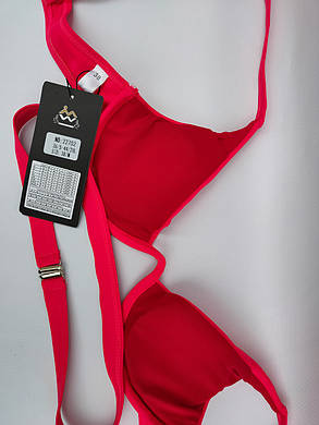 Купальник плавки танга Fuba 22702 Леонсия красный (В НАЛИЧИИ ТОЛЬКО НАШИ 42 44 46 48 50 УКР р-ры), фото 3