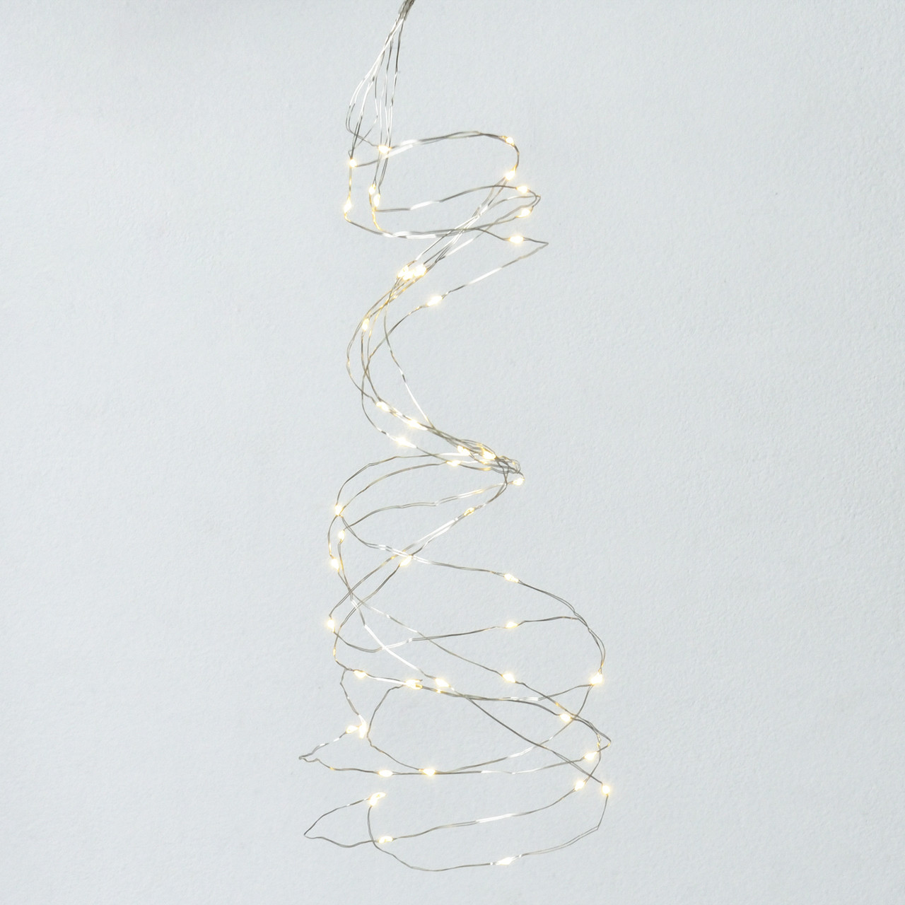 Електрогірлянда Yes! Fun Пучок на мідному дроті 50 LED тепло-біла 1 м, статична батарейки, фото 1