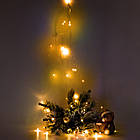 Електрогірлянда Yes! Fun Пучок на мідному дроті 50 LED тепло-біла 1 м, статична батарейки, фото 3