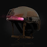 Ліхтар тактичний Sidewinder MPLS 5LED з IFF маяком (свій-чужий). Койот, фото 8