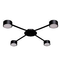 Люстра MSK Electric Copter під лампи GX53 NL 8040-4 BK