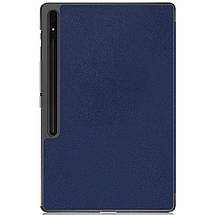 Чехол книжка Crazy Horse для Samsung Galaxy Tab S9 Ultra (14.6") / синий, фото 3