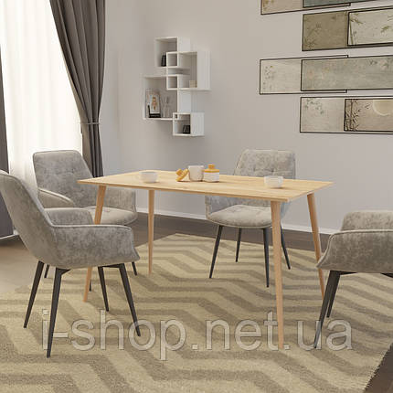 Стіл Неман ЛОЙС 900х675 Дуб сонома/Лак, фото 2