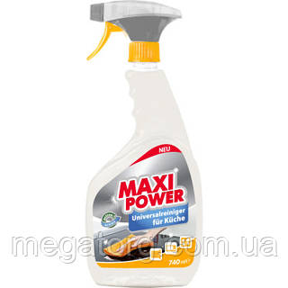 ORIGINAL! Спрей для чищення кухні Maxi Power Універсальний 740 мл (4823098411925) - Якість! Гарантія! MegaTorg.com.ua